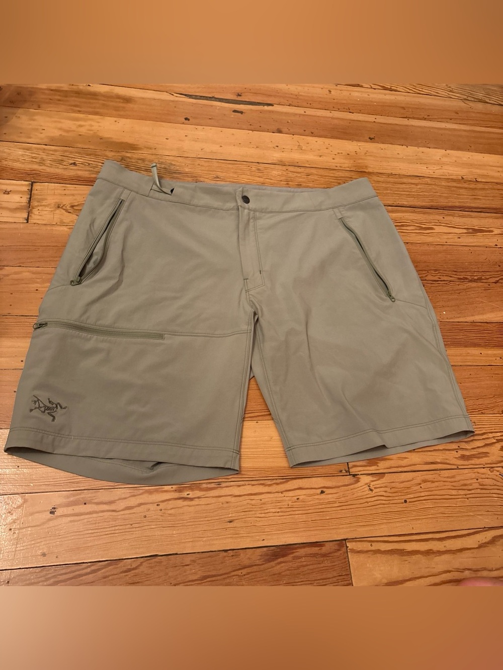 Arcteryx Gamma Quick Dry Short Mens 38 Green Hiking Technical Cargo